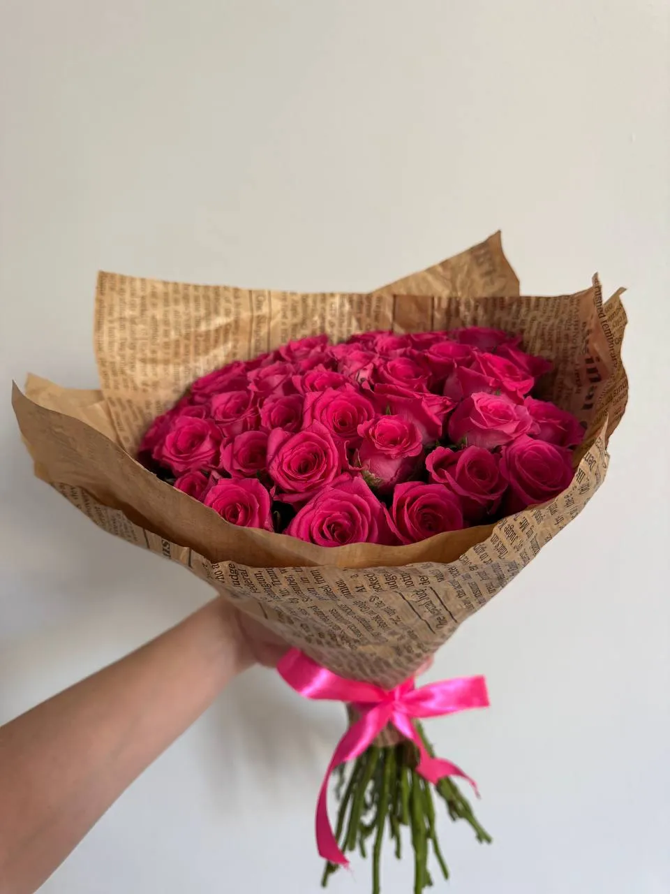 Vintage Pink Rose Bouquet